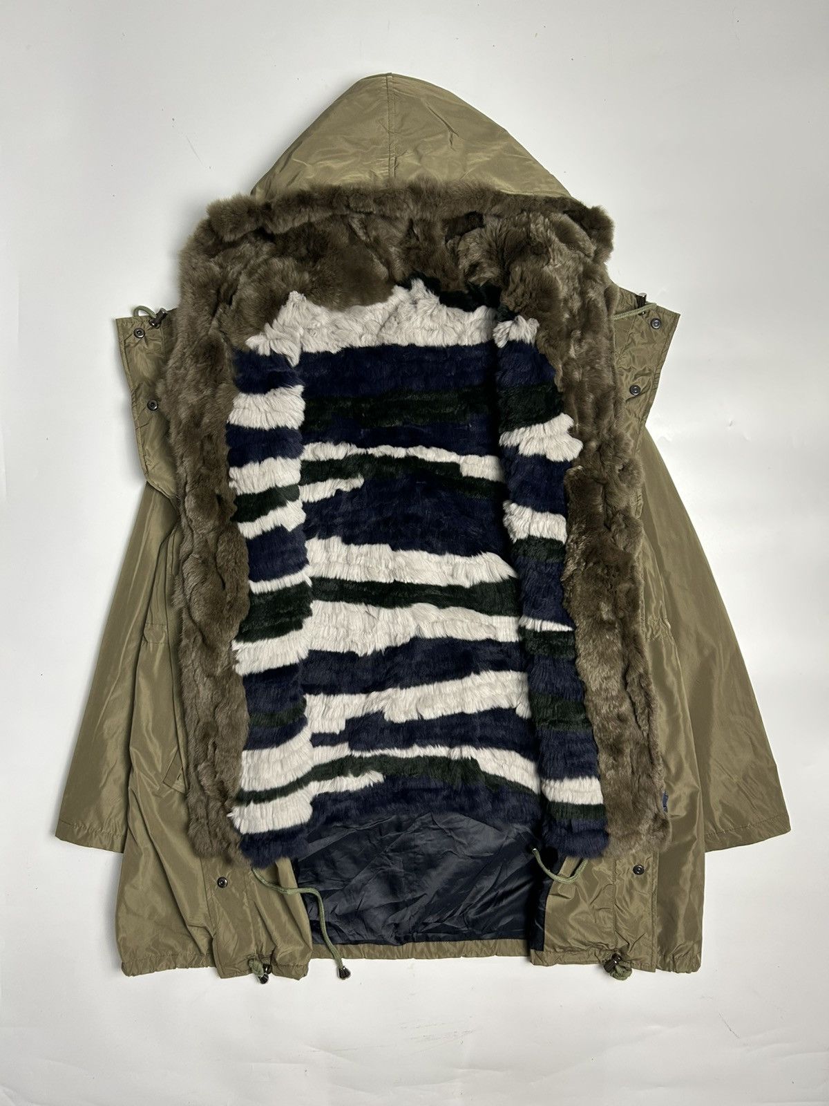 If Six Was Nine × Japanese Brand REVERSIBLE FAUX FUR WITH REMOVABLE OUTER WINTER JACKET Size US M / EU 48-50 / 2 - 3 Thumbnail