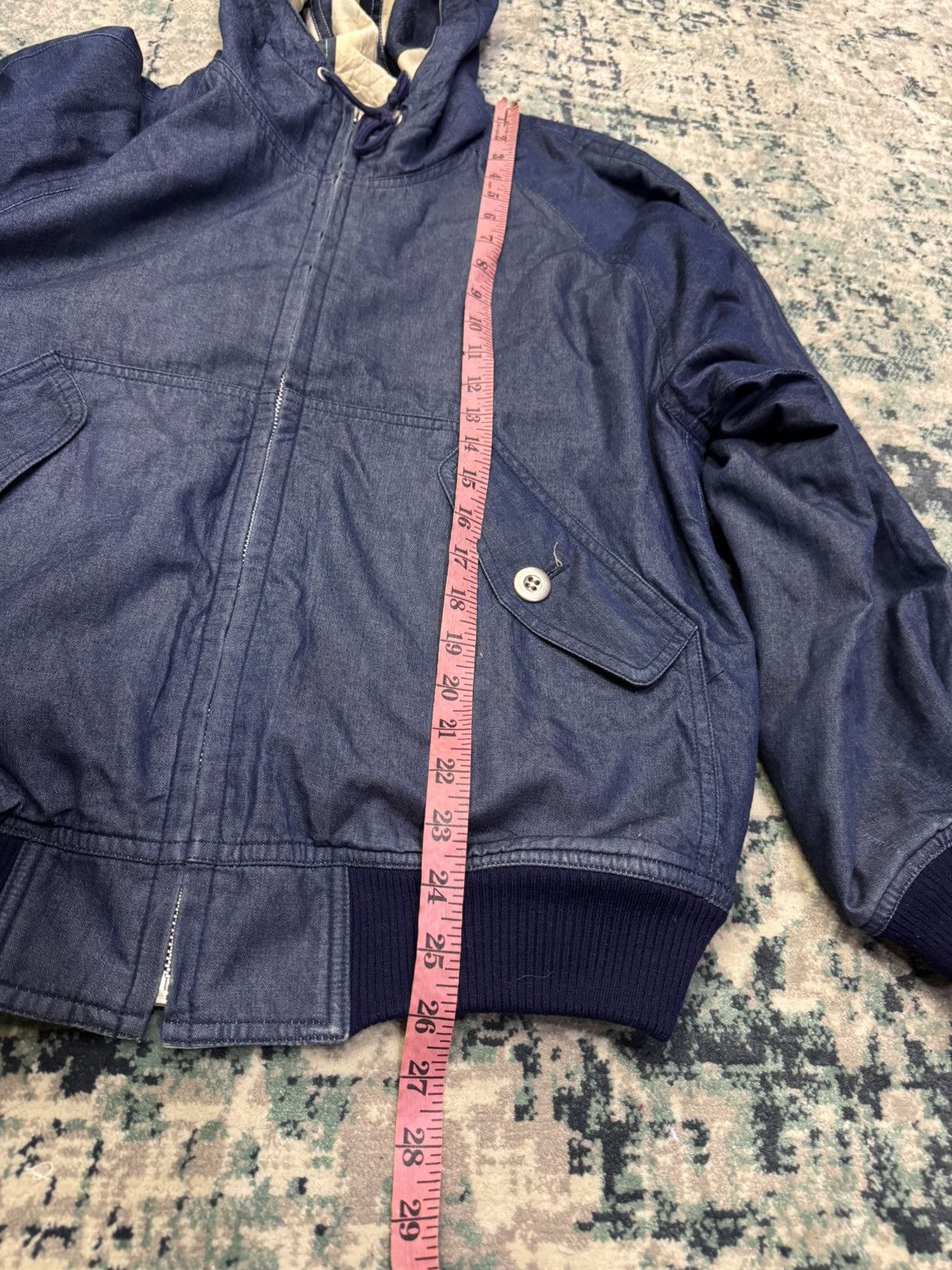 Issey Miyake 1980s I.S ISSEY MIYAKE REVERSIBLE STRIPED BOMBER JACKET Size US M / EU 48-50 / 2 - 9 Thumbnail