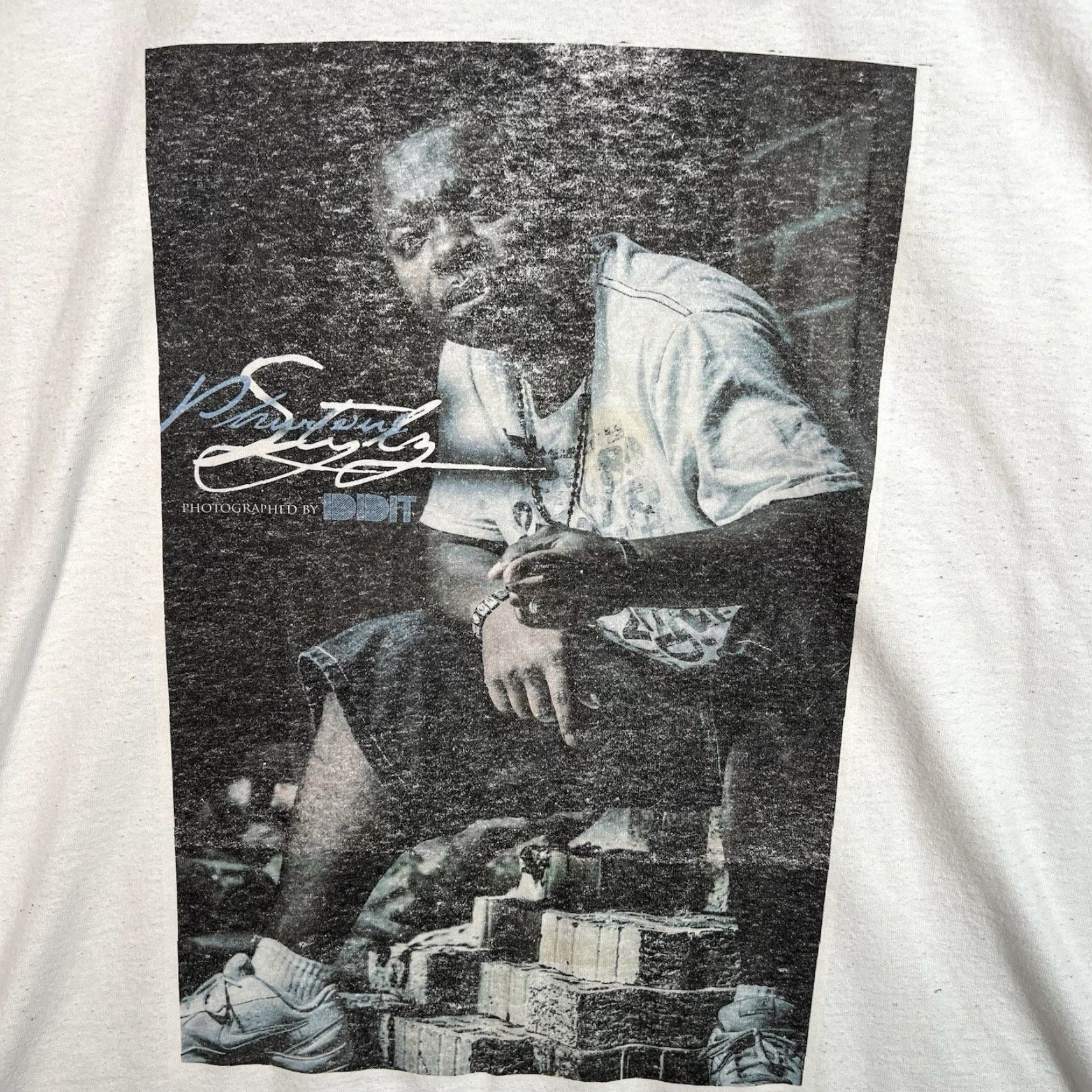 Jerzees VINTAGE Phenomenal Stylz Southern Rapper T Shirt Adult 4XL White Mens Shirt Men 2000s Graphic Tee Size US XXL / EU 58 / 5 - 4 Thumbnail