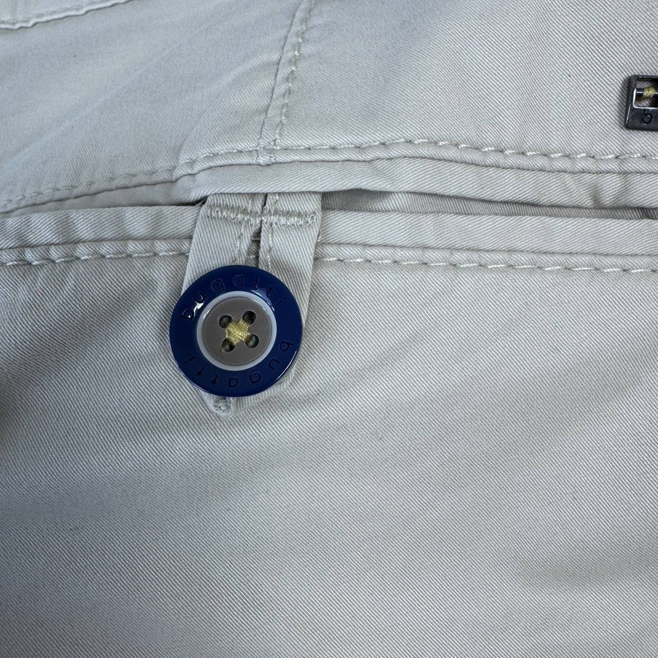 Bugatti Bugatti Mens Beige Chino Shorts Casual Smart Summer Size Xl Size US 36 / EU 52 - 7 Thumbnail
