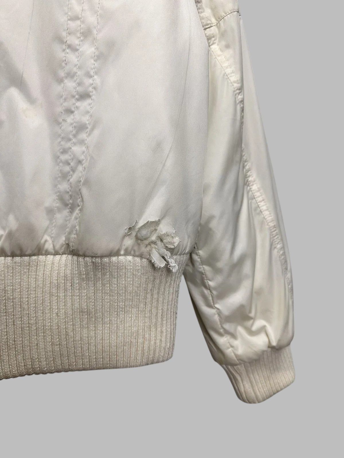 Hysteric Glamour Vintage White Jacket Fur Hood Y2K Utility Cropped Style Size M / US 6-8 / IT 42-44 - 9 Thumbnail