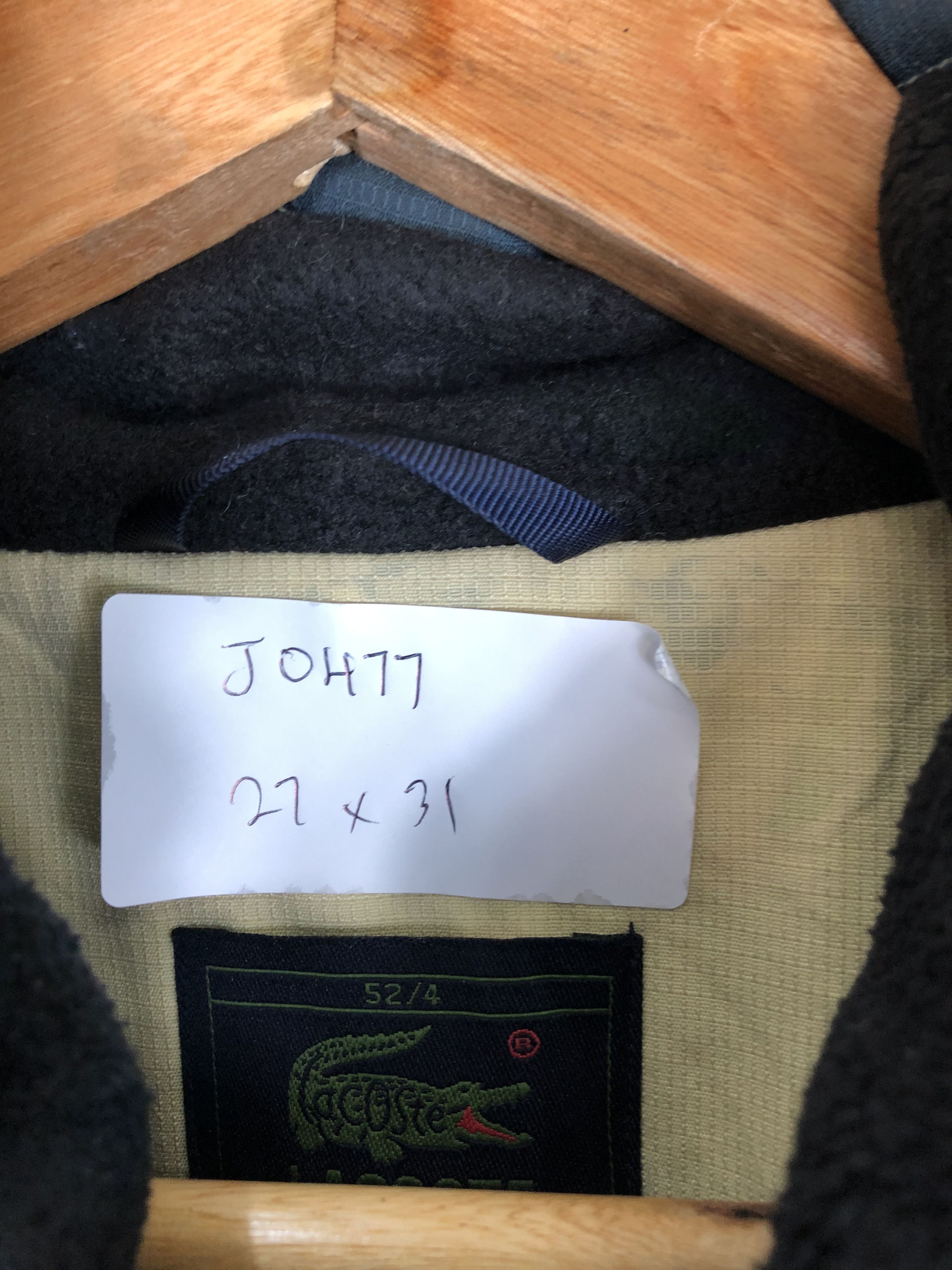 Lacoste Vintage Lacoste Jacket J0477 Size US L / EU 52-54 / 3 - 16 Thumbnail