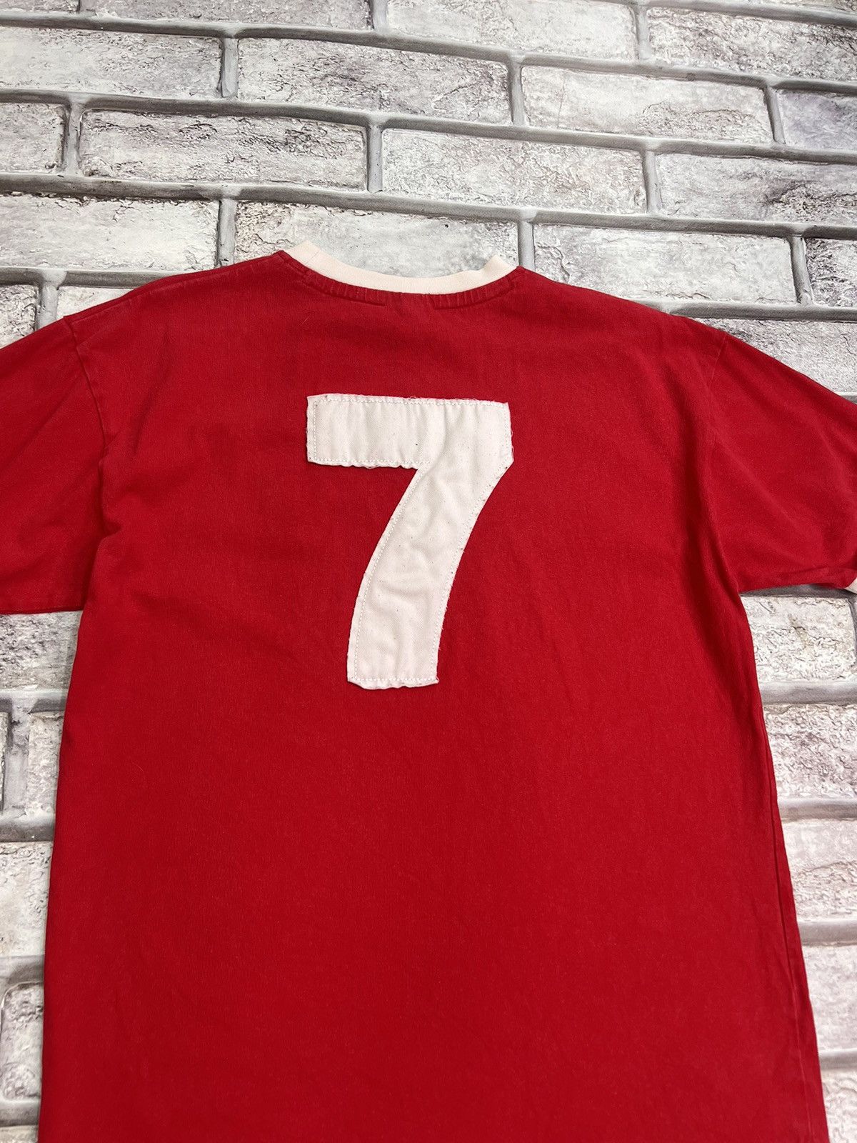 Vintage Vintage Liverpool Score Draw Soccer Jersey Size US M / EU 48-50 / 2 - 6 Thumbnail
