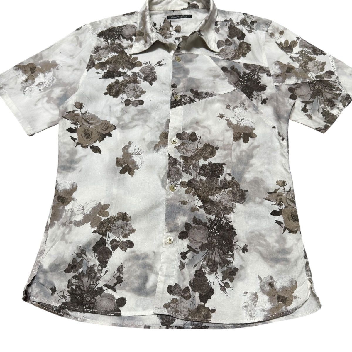 Tornado Mart Tornado Mart Patchwork Floral Button Up Size US M / EU 48-50 / 2 - 5 Thumbnail