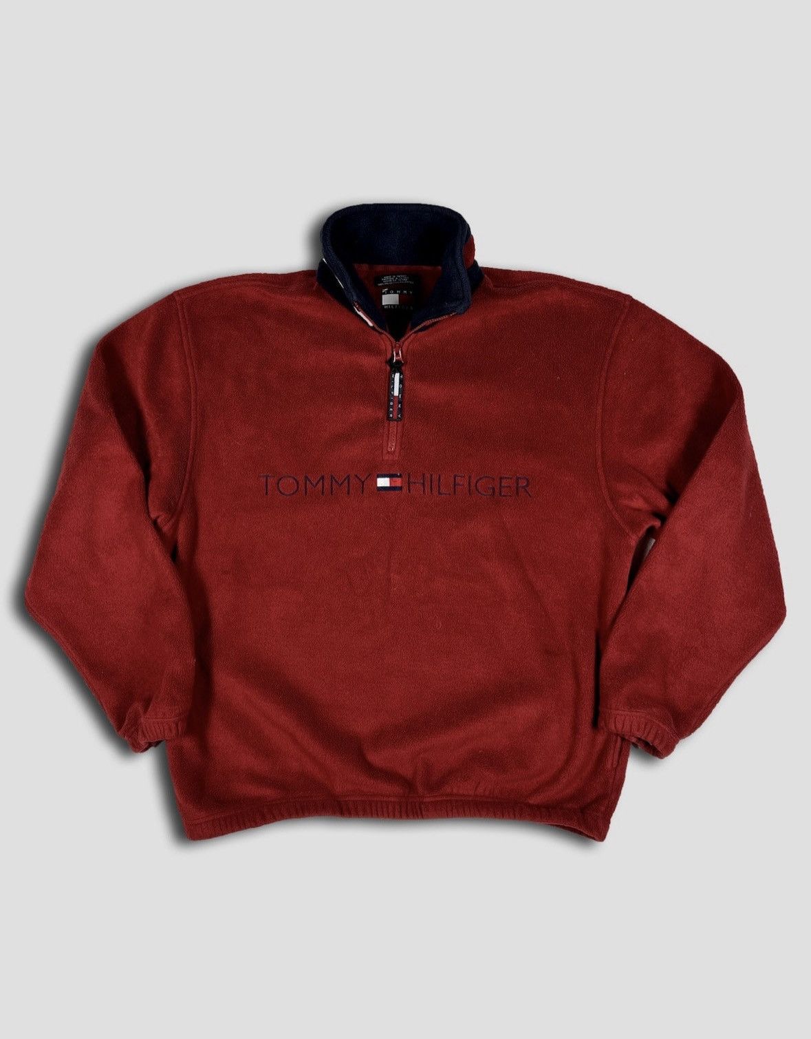 Tommy Hilfiger Tommy Hilfiger Vintage Fleece Streetwear Sweatshirt Size US M / EU 48-50 / 2 - 1 Thumbnail