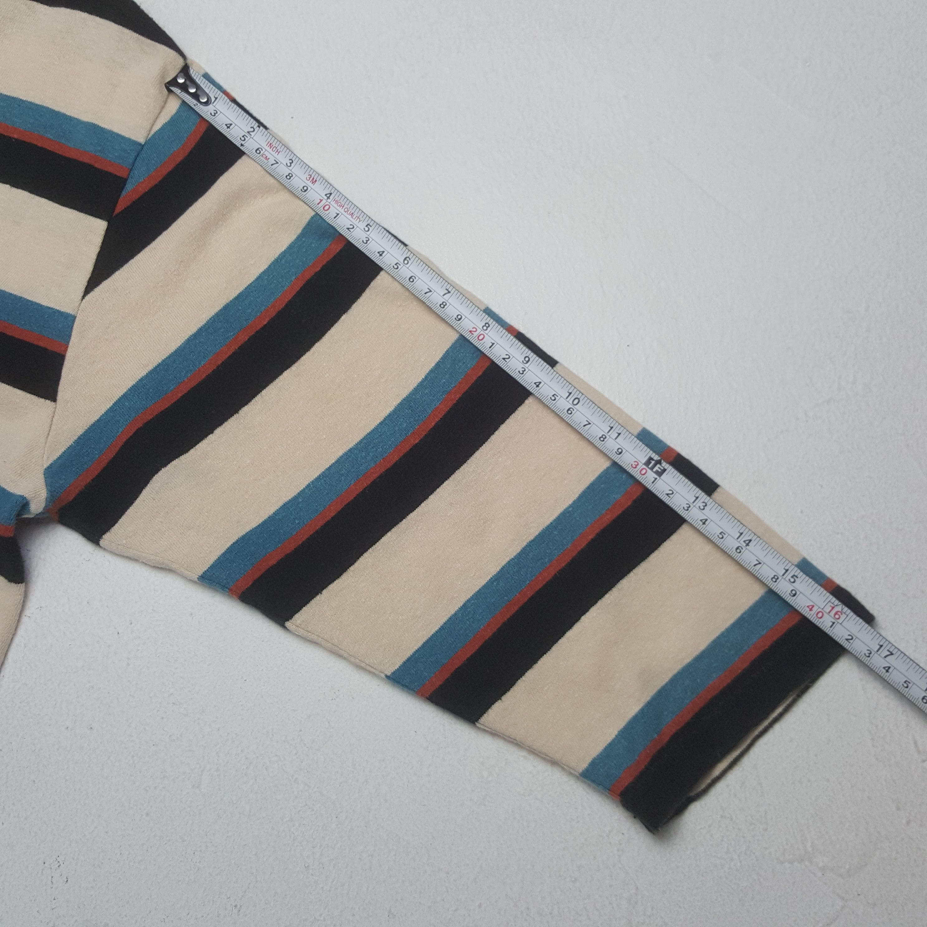 Manastash Vintage Manastash Outdoor Long Sleeve Stripes Tshirt Size US M / EU 48-50 / 2 - 7 Thumbnail