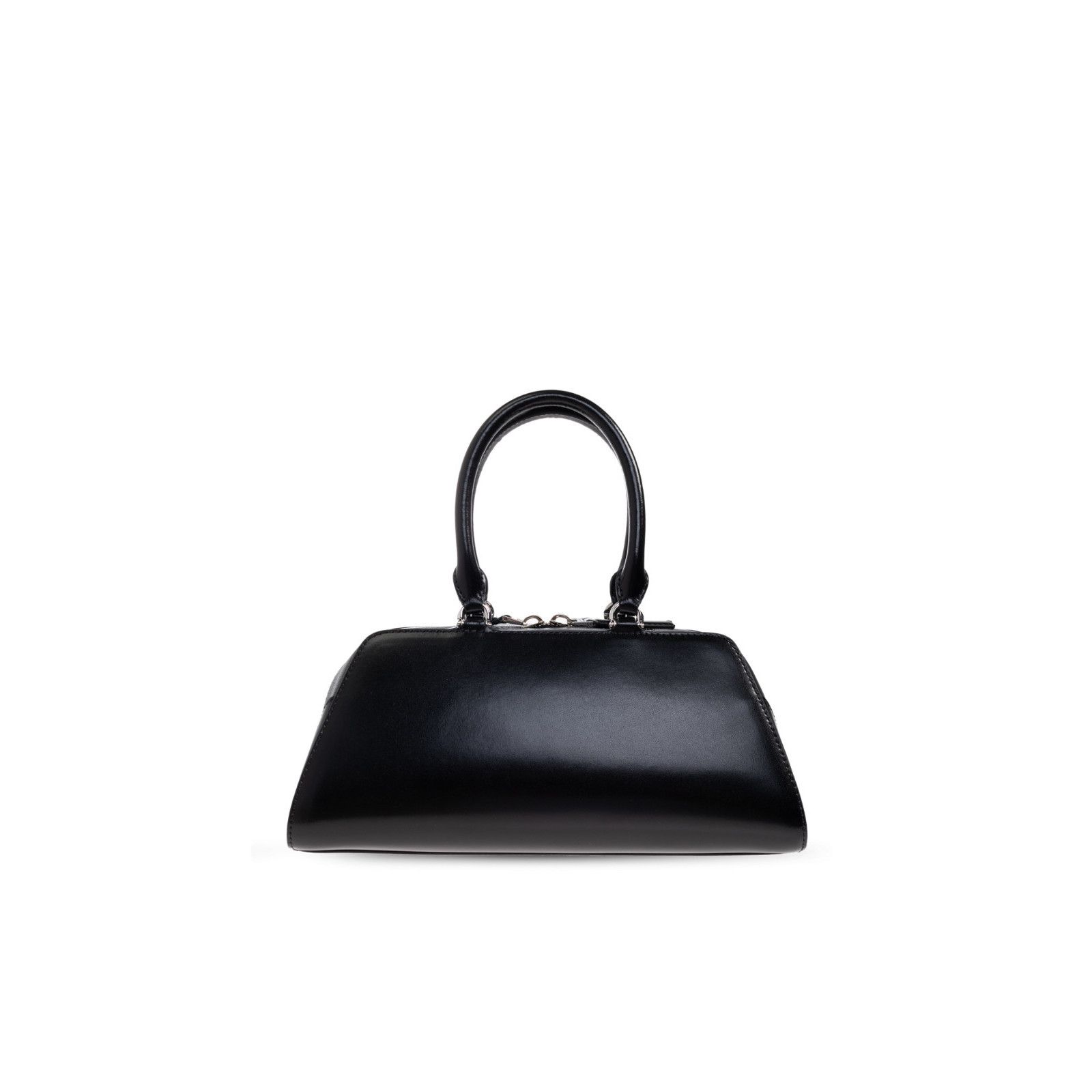 Givenchy GIVENCHY Small Antigona Black Shiny Leather Top Handle Bag N Size ONE SIZE - 2 Thumbnail