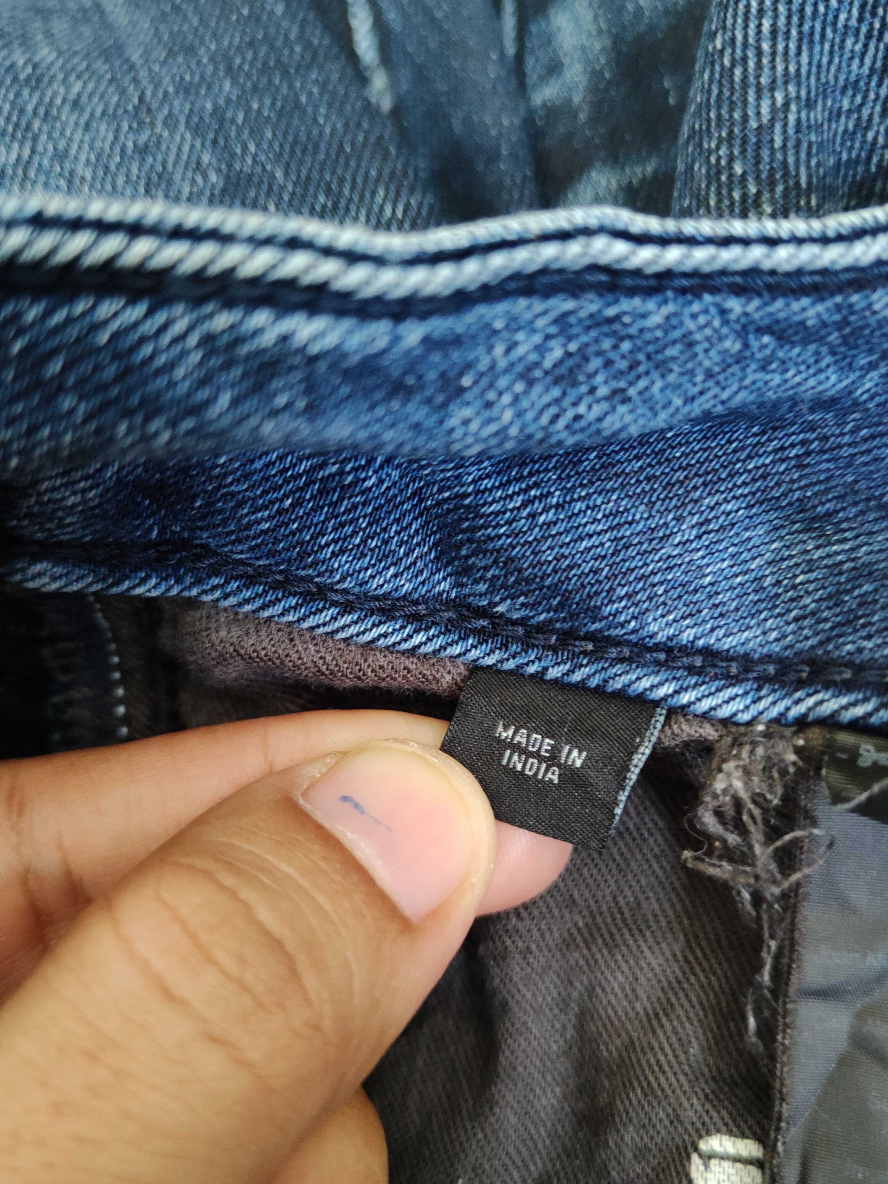G-Star G Star Raw Dark Blue Distressed Ripped denim Jeans #W1911 Size US 28 / EU 44 - 18 Thumbnail