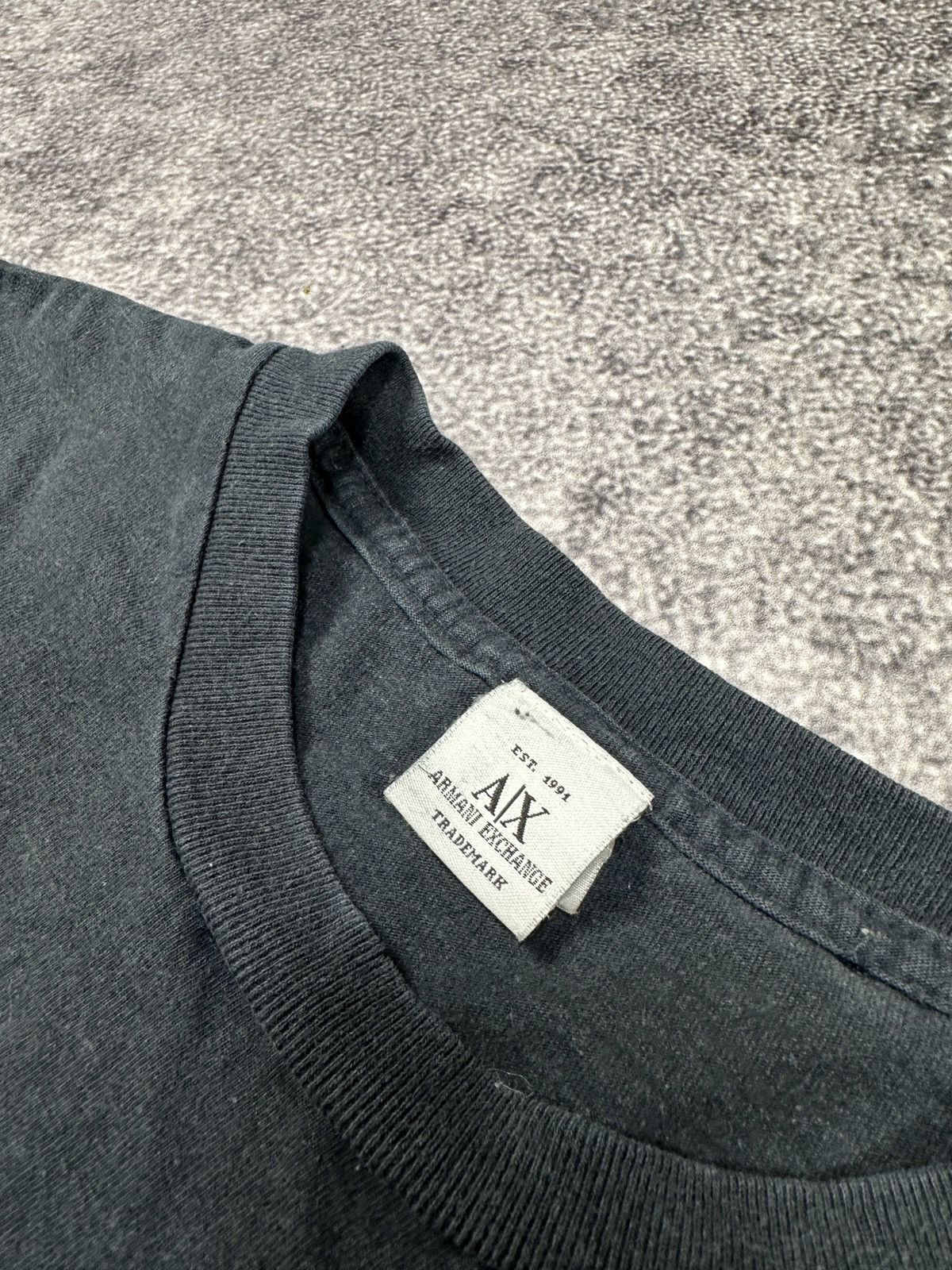 Armani Y2K Vintage Armani Big Logo Streetwear Rare Casual Opium VTg Size US L / EU 52-54 / 3 - 3 Thumbnail