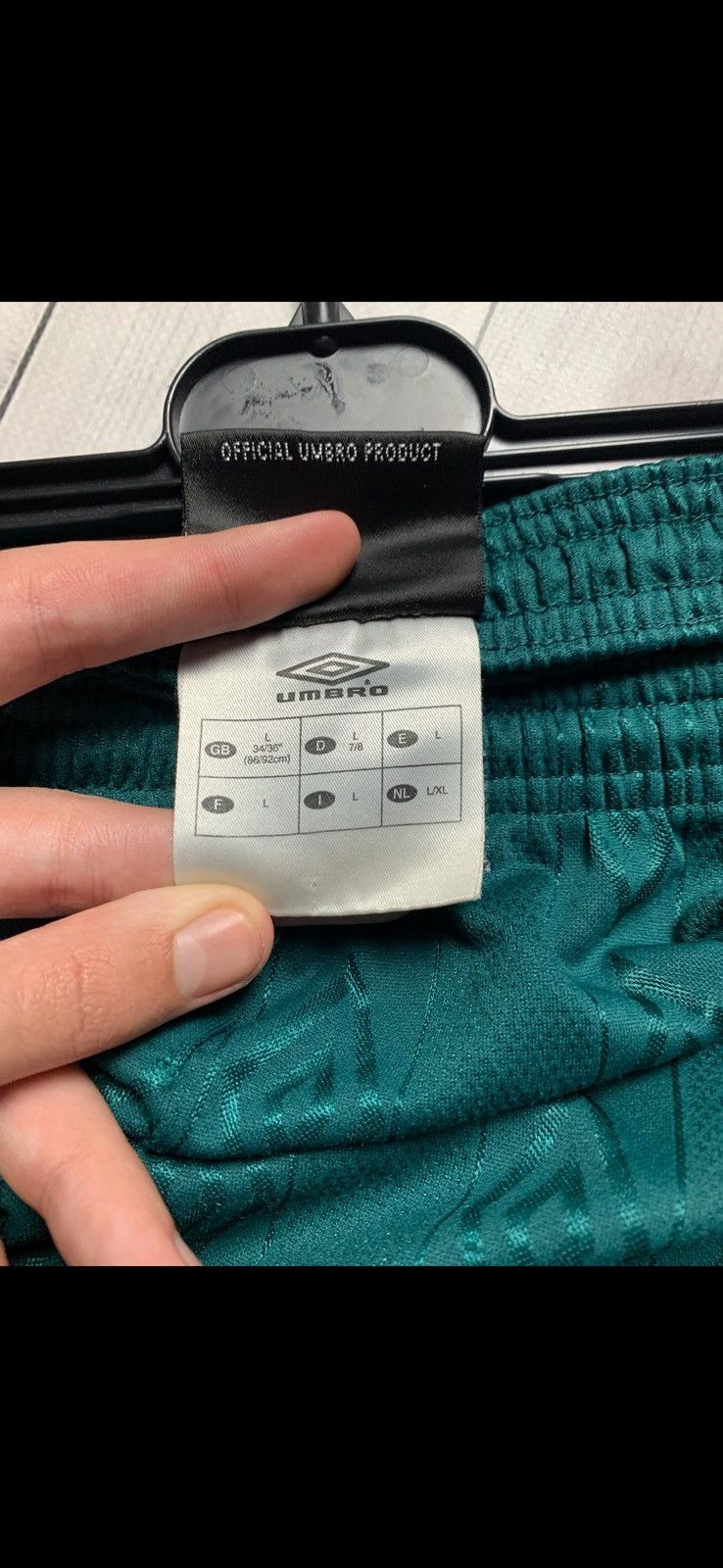 Umbro × Vintage Vintage Umbro monogram shorts green size L Size US 34 / EU 50 - 5 Thumbnail