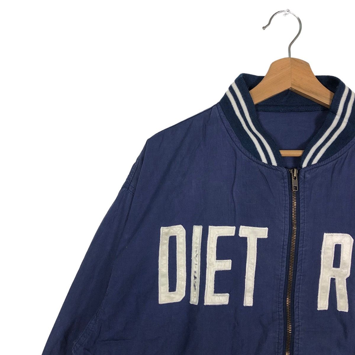 Toyo Enterprises 🔥90s Bomber Jacket Hollywoods 50Years Golden Ears Diet Rich Size US M / EU 48-50 / 2 - 8 Thumbnail