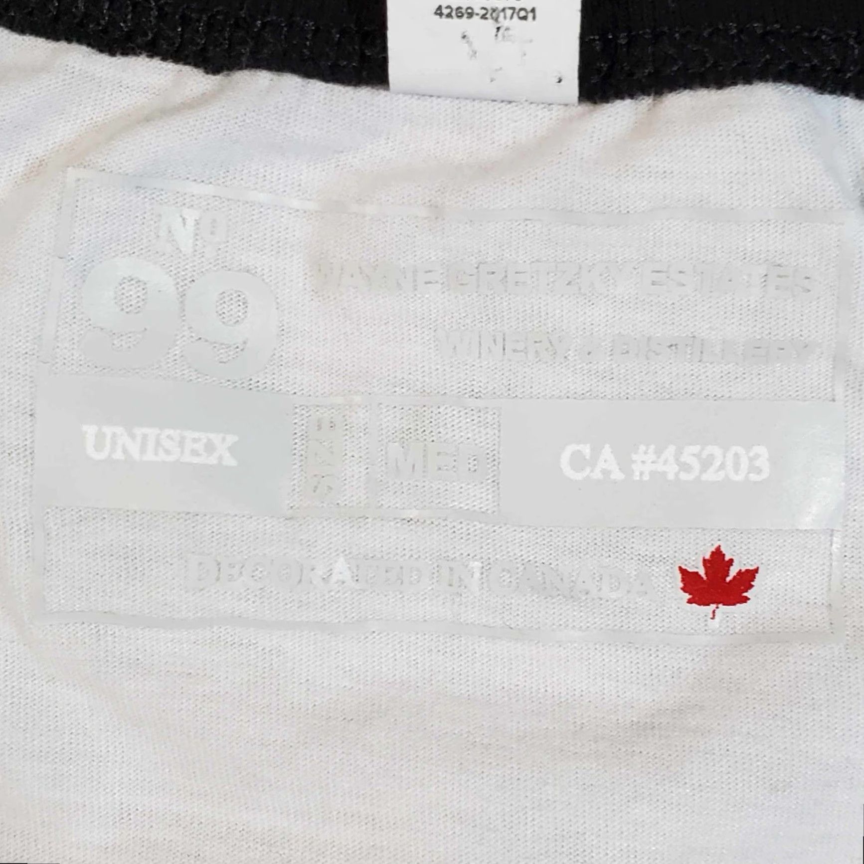 Vintage VINTAGE Wayne Gretzky’s Official Winery T Shirt Adult Medium Whiskey M Size US M / EU 48-50 / 2 - 7 Thumbnail