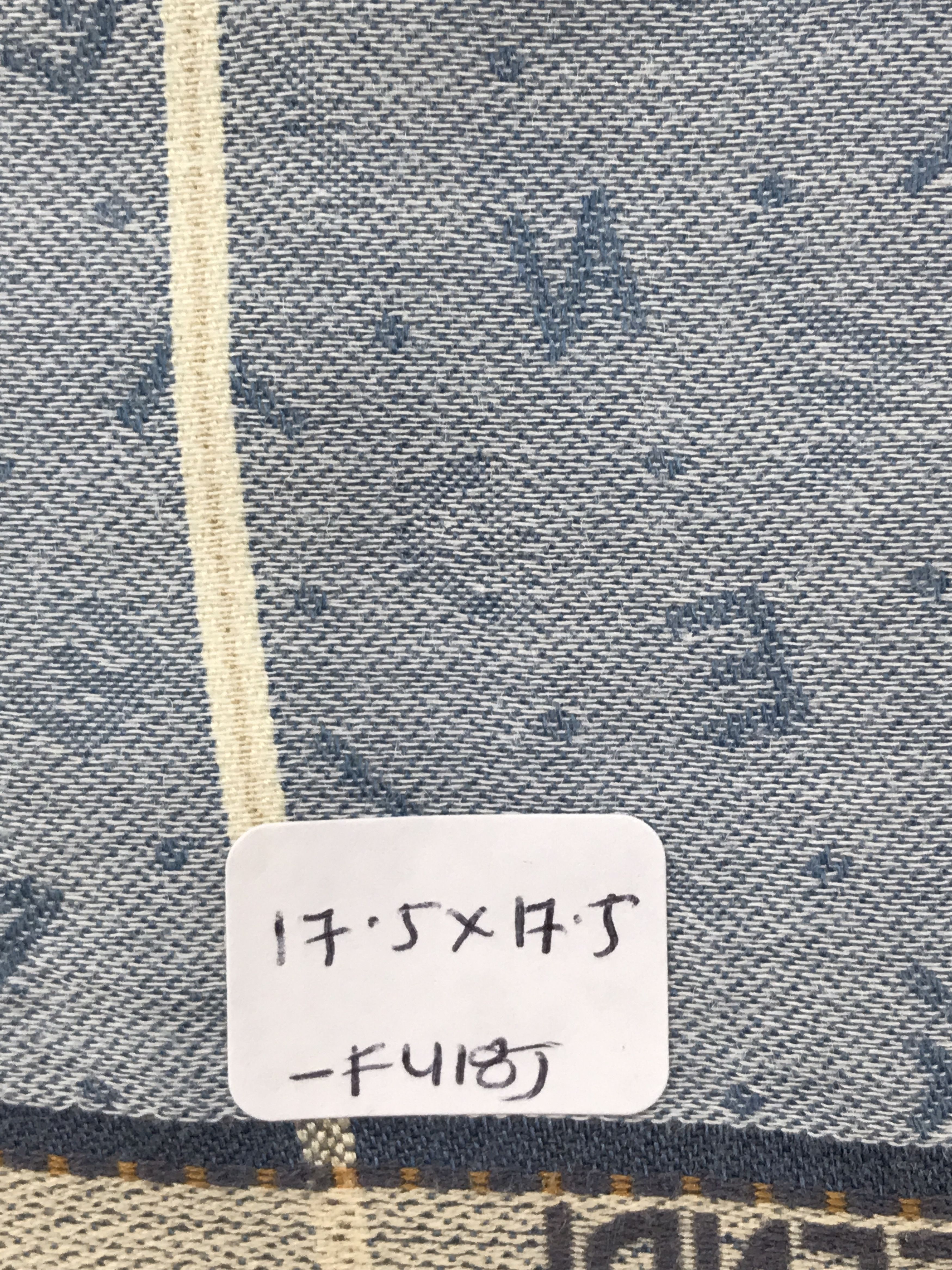 Designer × Vintage Fendi Embroidery Monogram Bandana Neckerchief Handkerchief Size ONE SIZE - 5 Thumbnail