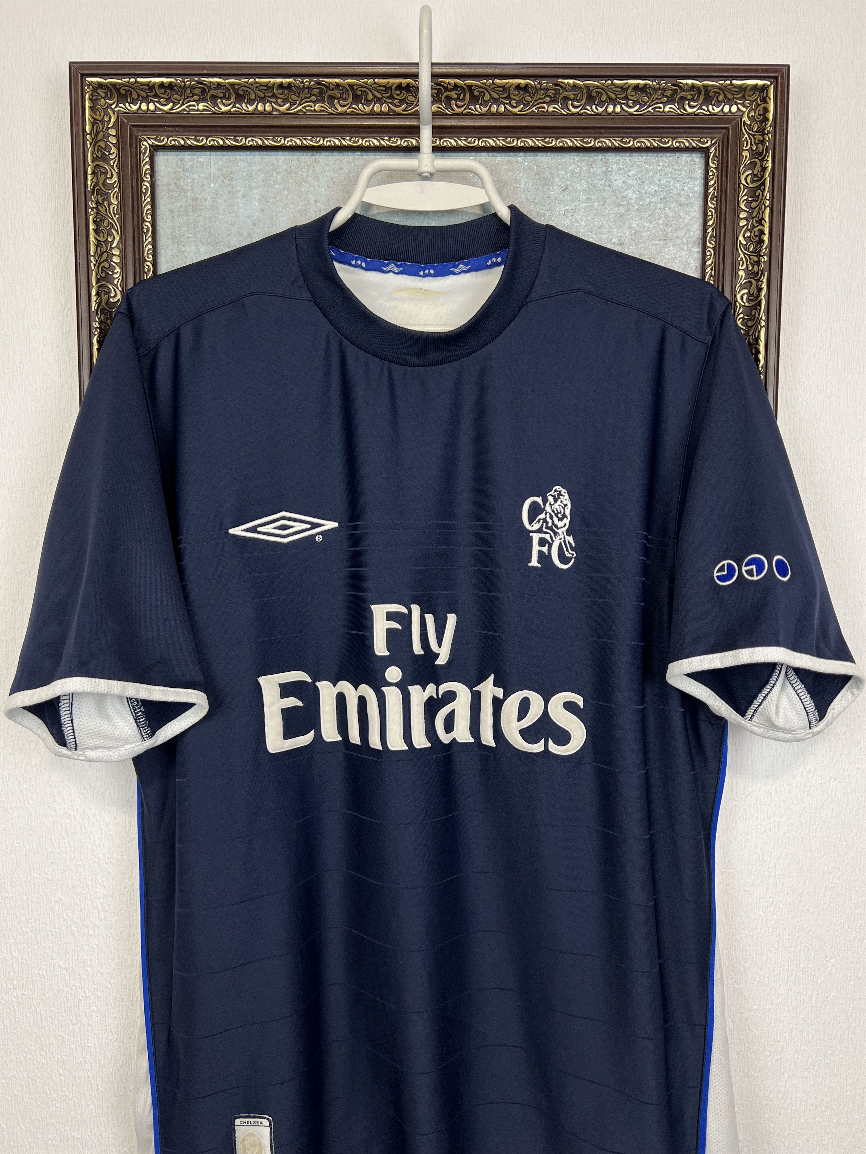 Adidas Vintage Chelsea Football Train Shirt Jersey Trikot Rare Size US M / EU 48-50 / 2 - 2 Thumbnail