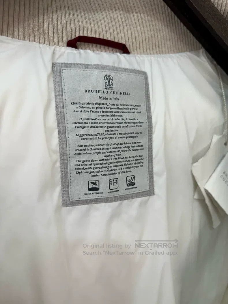 Brunello Cucinelli Brunello Cucinelli size L 23 autumn and winter men's down j Size US L / EU 52-54 / 3 - 6 Thumbnail