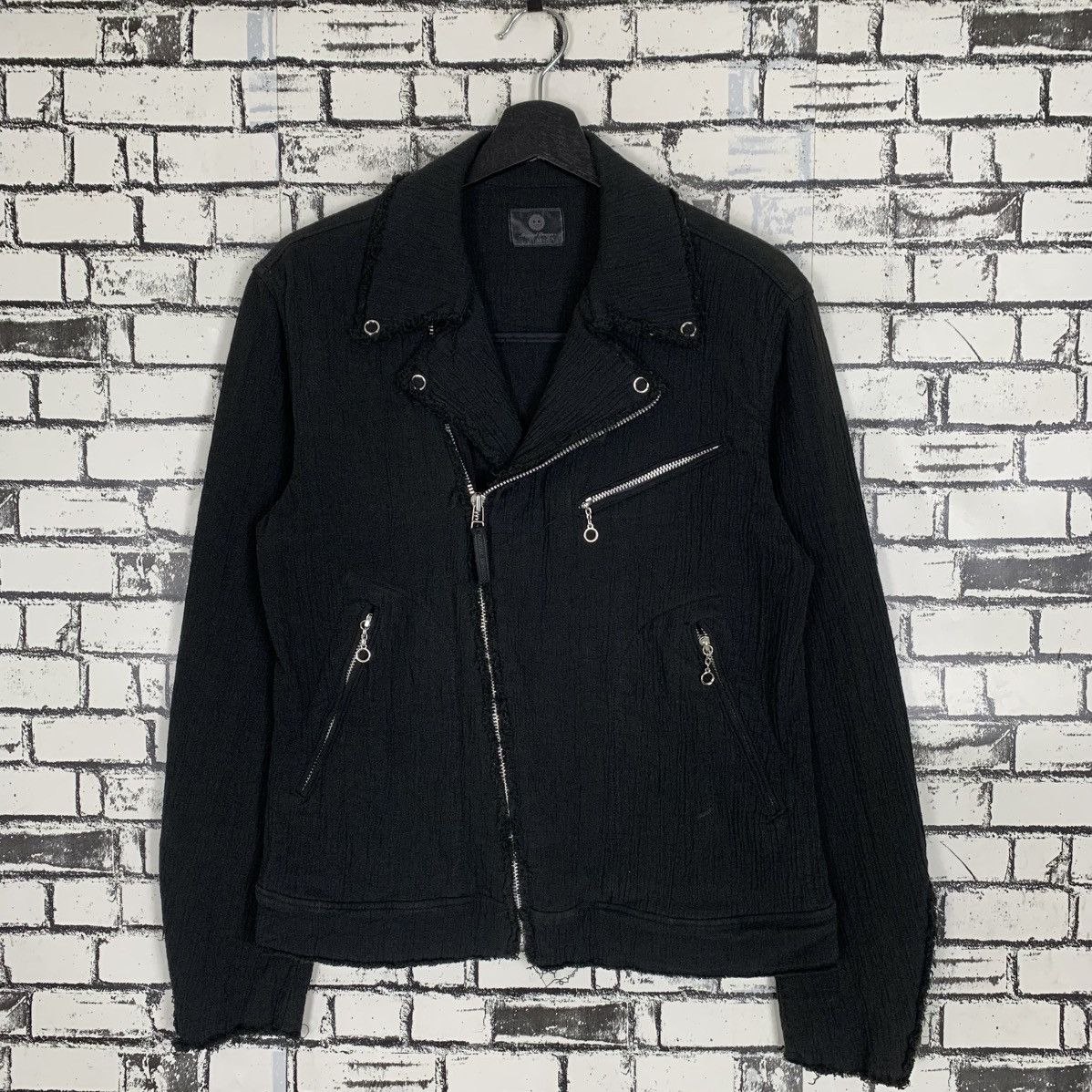 .Magical Design Double Collar Jacket