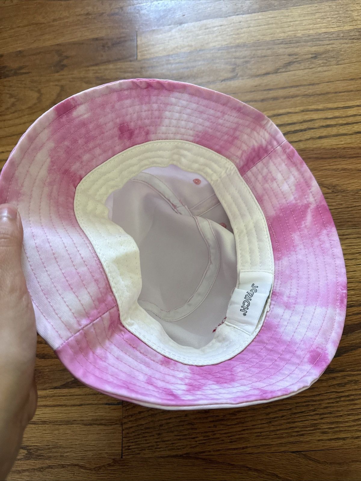 Joyrich Joyrich Pink Tie-Dye Teddy Bear Bucket Hat Size ONE SIZE - 5 Thumbnail