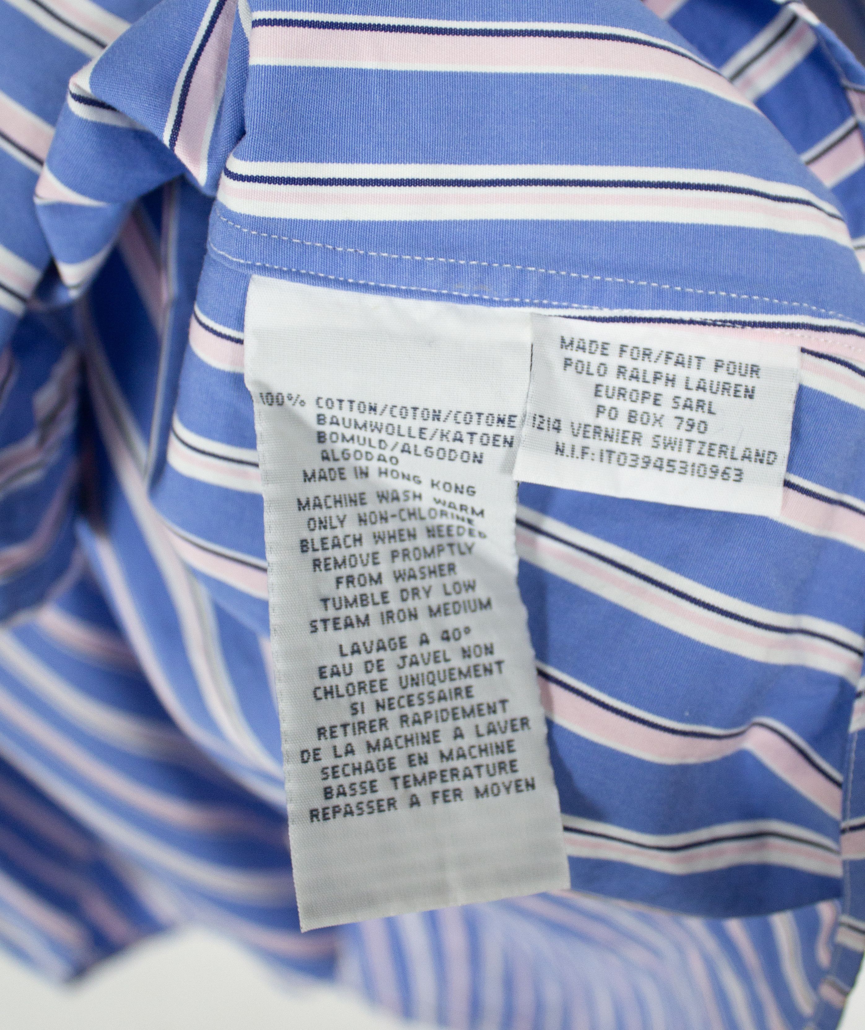 Polo Ralph Lauren Ralph Lauren Pony Striped Blue Oxford Shirt Size US L / EU 52-54 / 3 - 4 Thumbnail