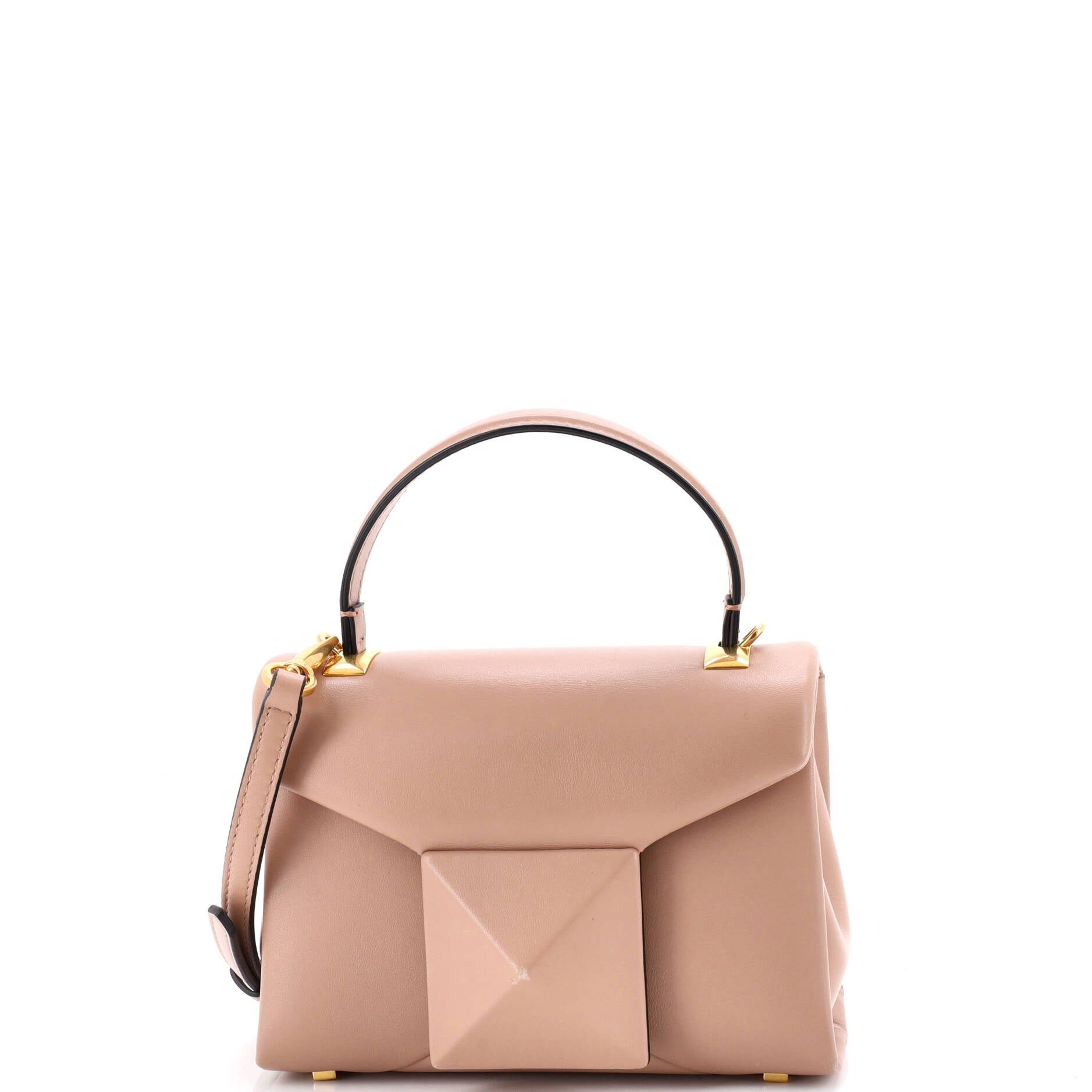 Valentino One Stud Top Handle Flap Bag Size ONE SIZE - 1 Thumbnail