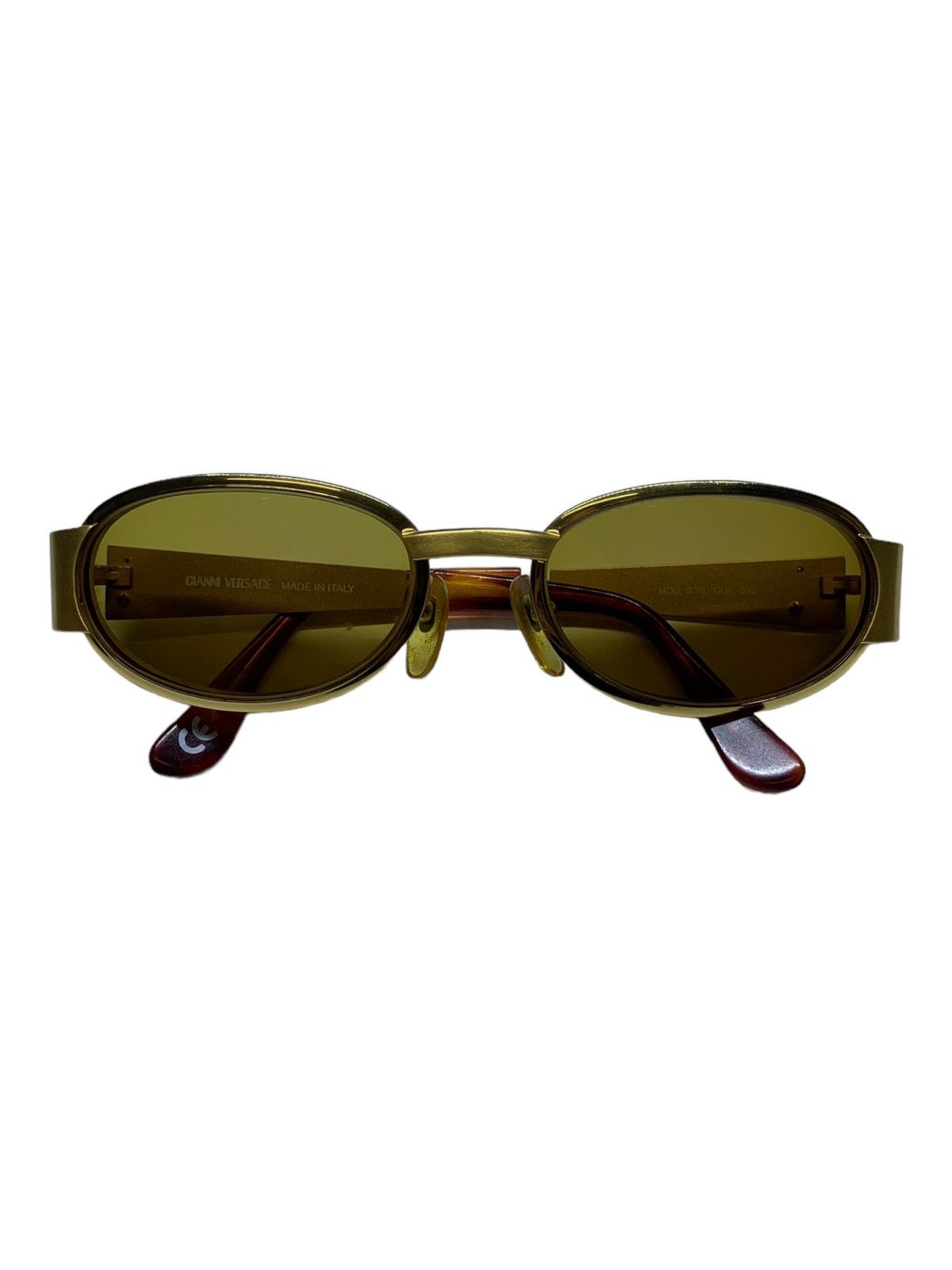 Versace Versace Gianni Versace Vintage Mod S78 Col 030 Sunglasses Size ONE SIZE - 6 Thumbnail
