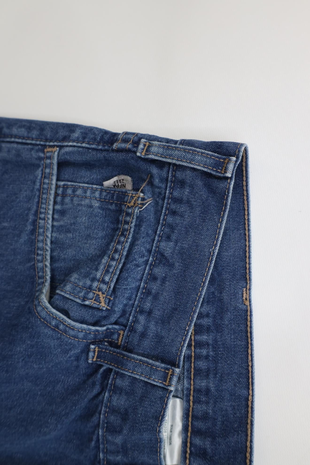 Carhartt Vintage Y2K Carhartt FR Resistant Wide Leg Dungaree Jeans Size US 36 / EU 52 - 9 Thumbnail