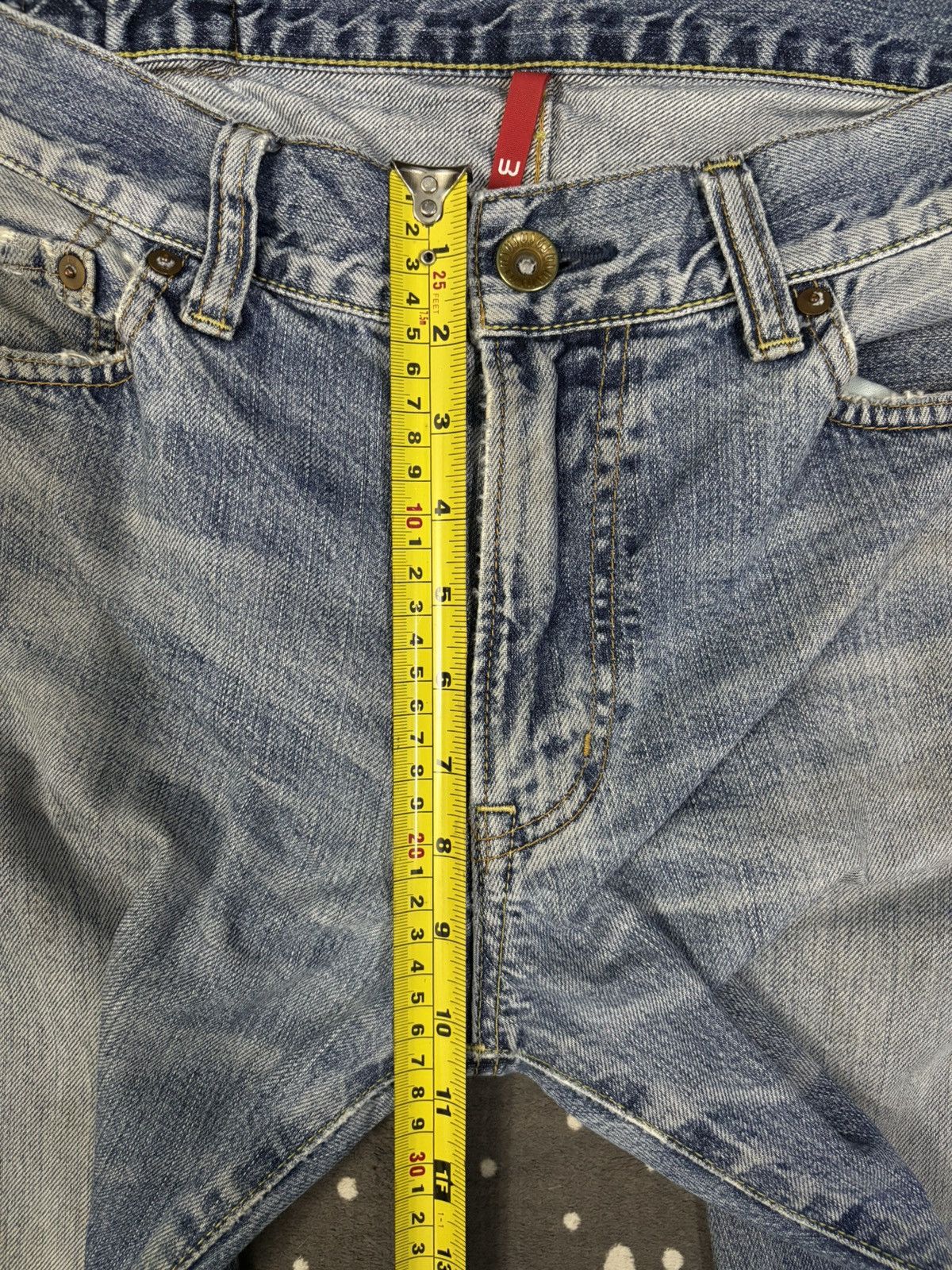 Undercover × Uniqlo Vintage Uniqlo S002 Rusty Blue Wash Loose Fit Grunge Jeans Size US 33 - 15 Thumbnail