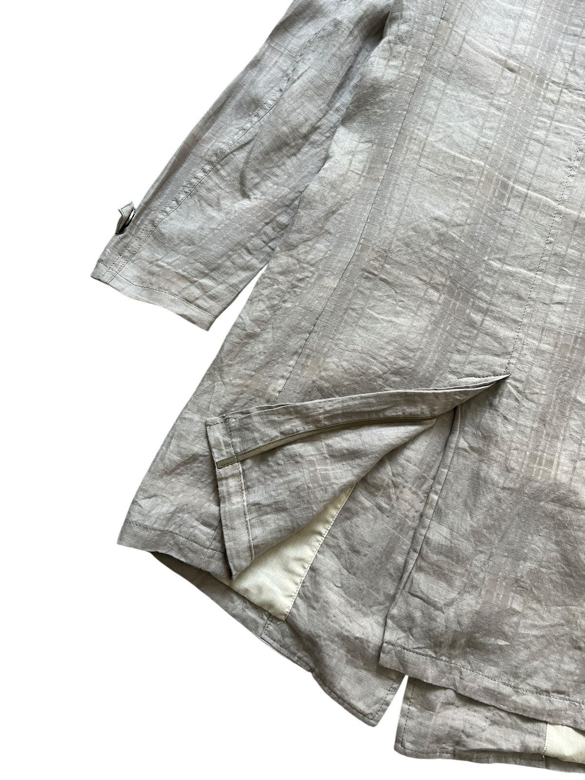 Tornado Mart 2000s Tornado Mart Cotton Linen Long Coat Size US S / EU 44-46 / 1 - 9 Thumbnail