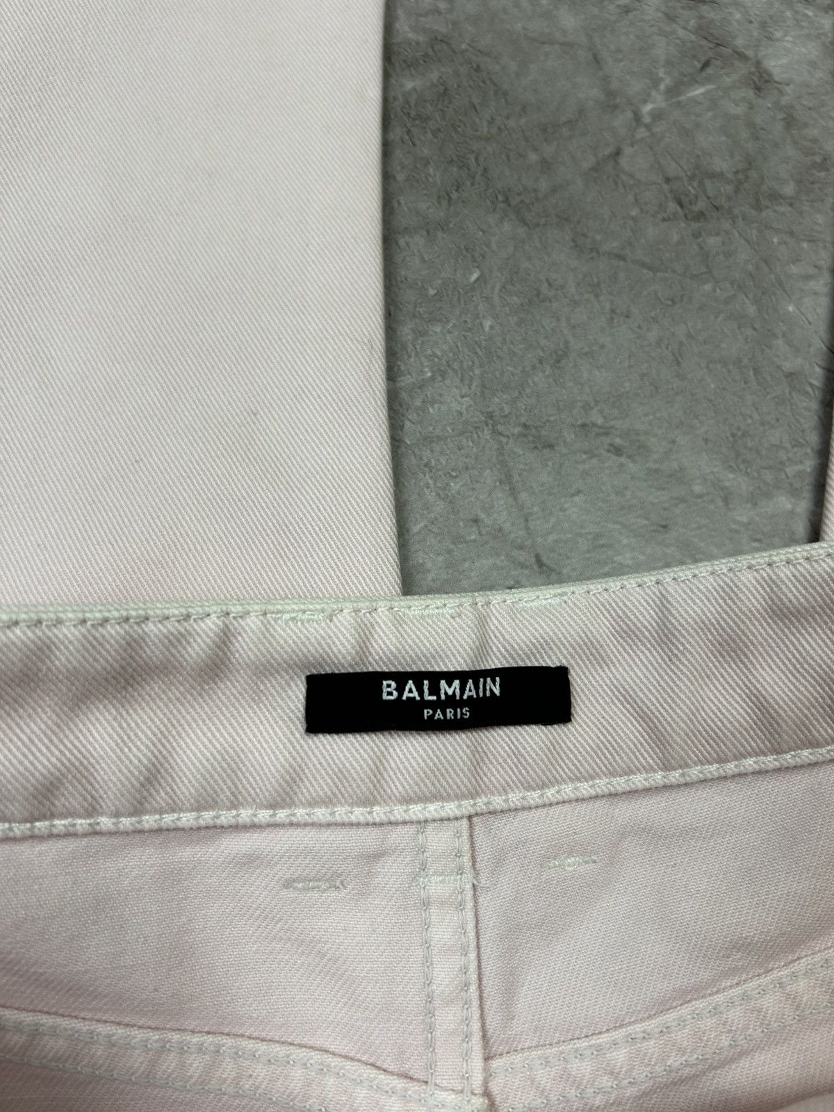 Balmain Balmain Parish Jeans Pink Size 30" / US 8 / IT 44 - 5 Thumbnail