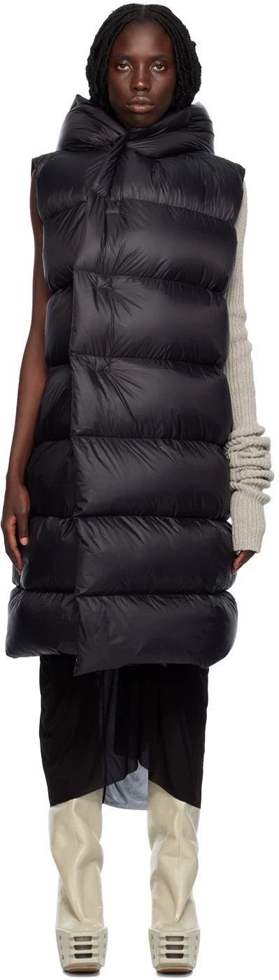 Rick Owens Rick Owens18FW Strap Hooded Down Vest 2502-Nextarrow Size 48R - 7 Thumbnail