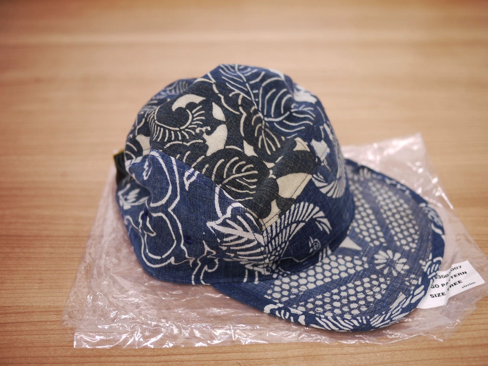 Visvim Visvim ICT Camp Cap Kofu Indigo Pattern F Size ONE SIZE - 3 Thumbnail
