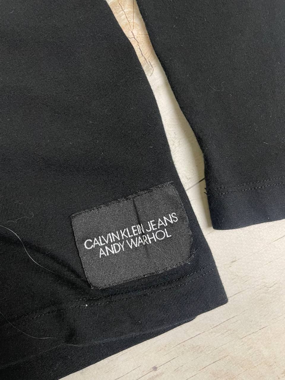 Calvin Klein CALVIN KLEIN JEANS ANDY WARHOL Long Sleeve T Shirt Size US L / EU 52-54 / 3 - 8 Thumbnail