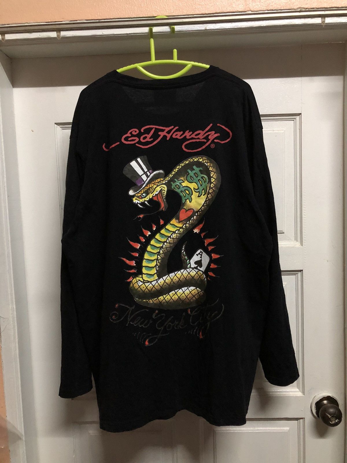 Christian Audigier × Ed Hardy Vintage Ed Hardy Big print tee rare Size US XL / EU 56 / 4 - 1 Thumbnail