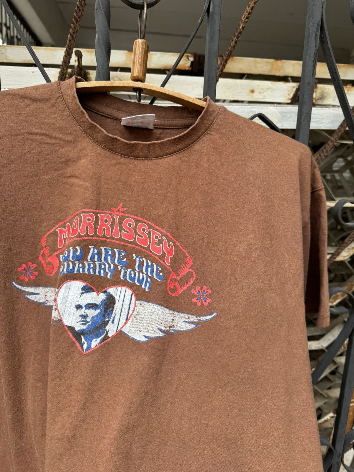 Band Tees Vintage Morrisey Quarry T Shirt Y2K The Smiths Size US L / EU 52-54 / 3 - 12 Thumbnail