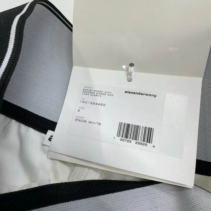Alexander Wang Alexander Wang Color Block Logo Summer Shorts - Size 26" / US 2 / IT 38 - 4 Thumbnail
