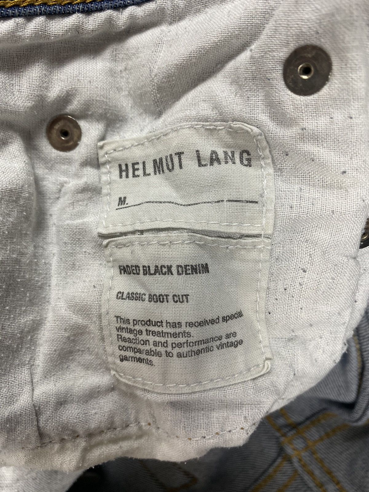 Helmut Lang 🚨 Helmut Lang vintage Jeans Classic Denim Size 31 blue Size US 31 - 6 Thumbnail