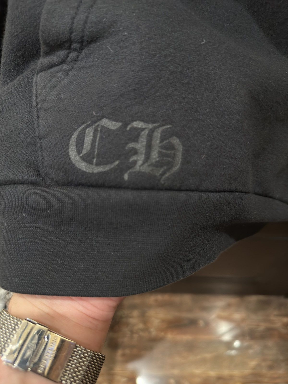 Chrome Hearts Chrome Hearts Vertical Drake Hoodie Size US M / EU 48-50 / 2 - 7 Thumbnail