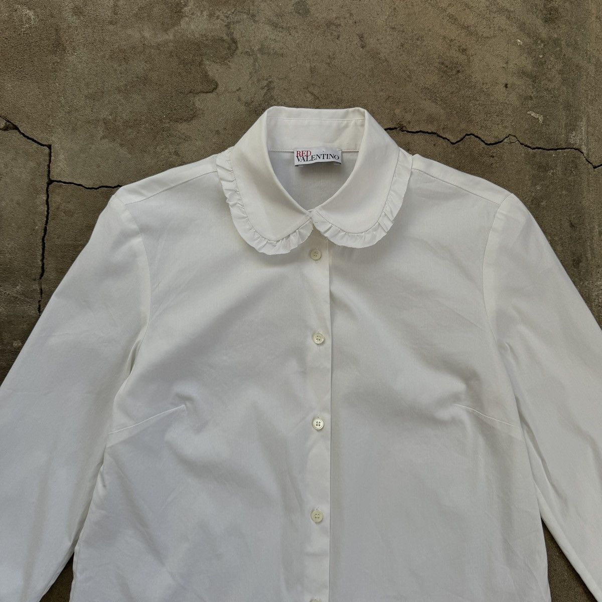 RED Valentino Red Valentino White Shirts Size M / US 6-8 / IT 42-44 - 3 Thumbnail