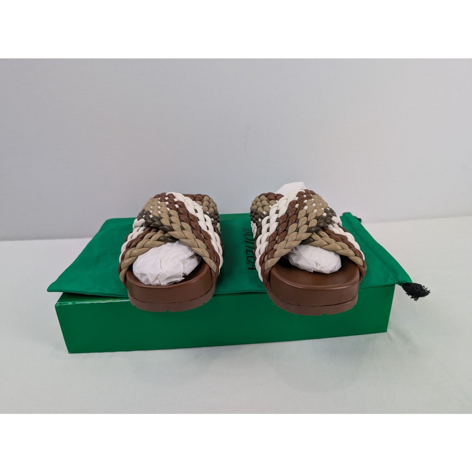 Bottega Veneta o1rshd1 Tarik Sandal Slipper in Multicolor Size US 9 / EU 42 - 18 Thumbnail