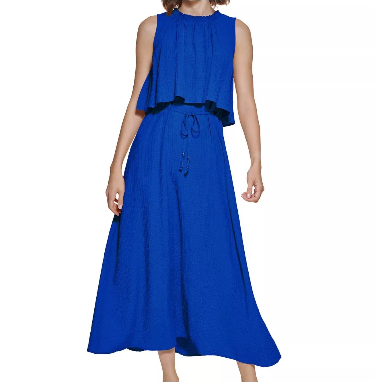 Calvin Klein Calvin Klein Popover Maxi Dress, Size 4 Size S / US 4 / IT 40 - 1 Thumbnail