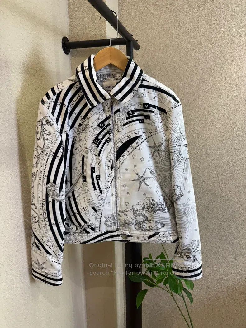 Hermes Hermes Astrology Insulated Jacket, Women's Size XS / US 0-2 / IT 36-38 - 1 Thumbnail
