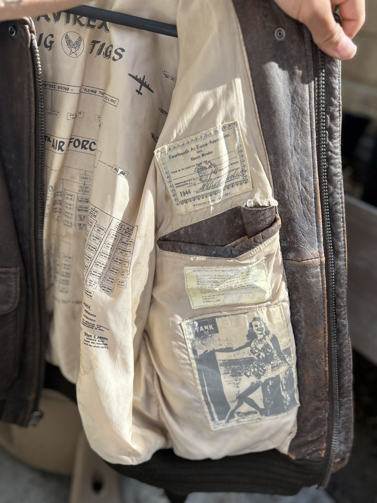 Avirex Avirex Vintage Flight Jacket Size US M / EU 48-50 / 2 - 5 Thumbnail