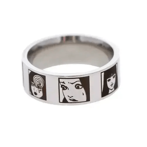 Japanese Brand Junji Ito Tomie Ring ( Size 7 to 13 ) Size ONE SIZE - 1 Thumbnail