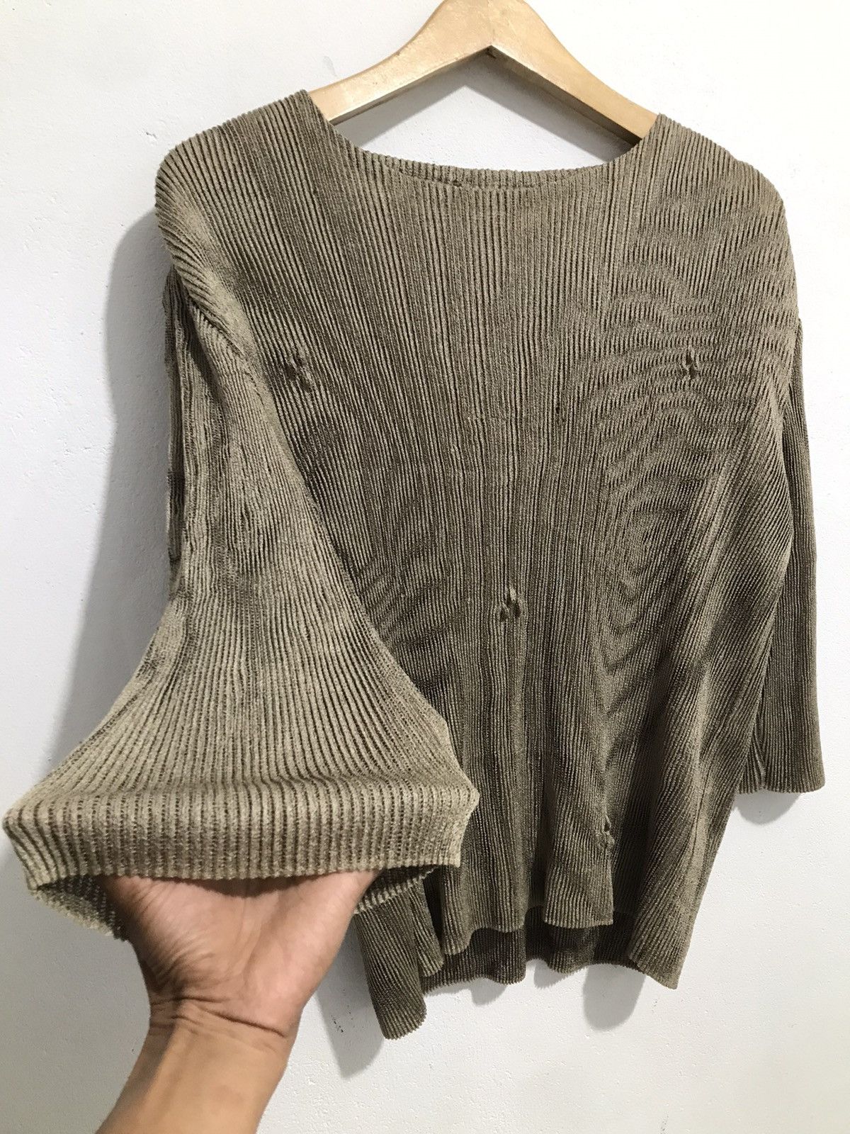 Issey Miyake Undefined Pleated Shirt Issey style Size US M / EU 48-50 / 2 - 2 Thumbnail