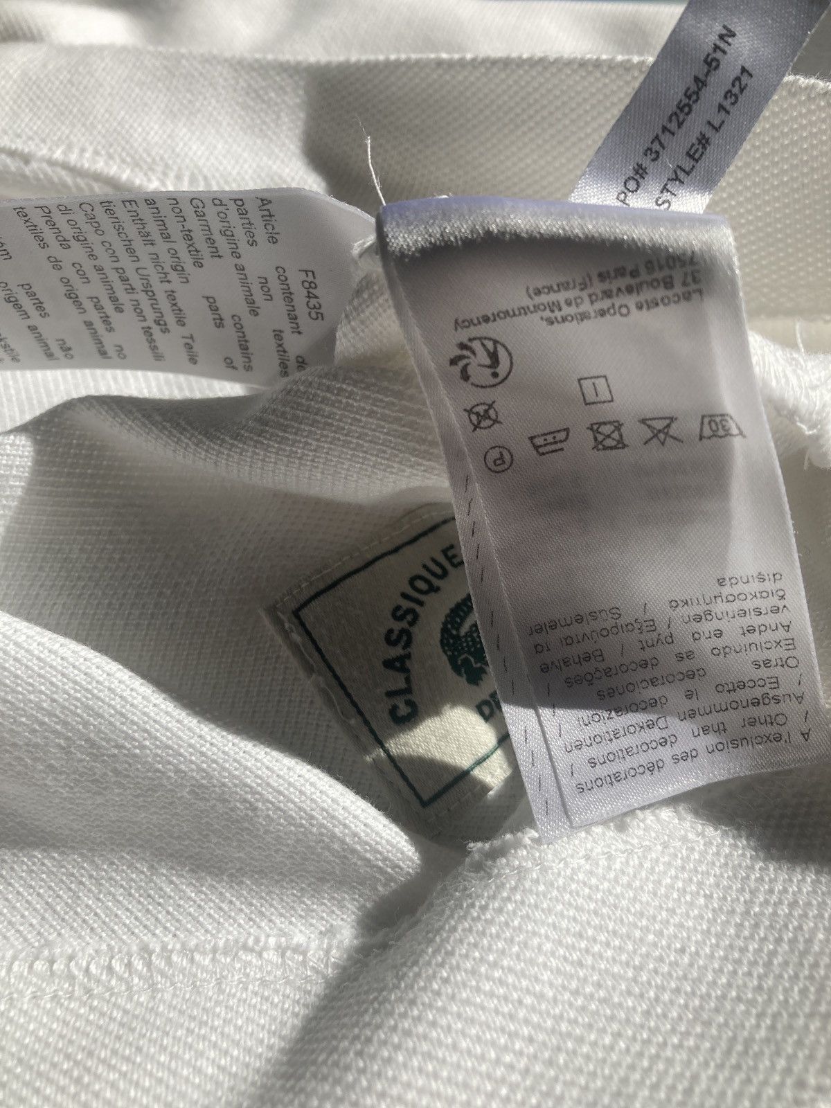 Lacoste Classique Lacoste Size US M / EU 48-50 / 2 - 7 Thumbnail