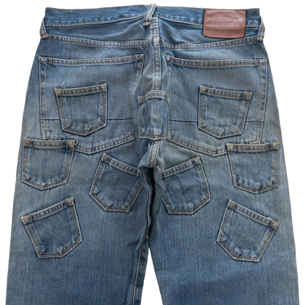 Evisu Vintage Evisu Multi Pocket Denim Jeans Size W31 Size US 31 - 1 Thumbnail