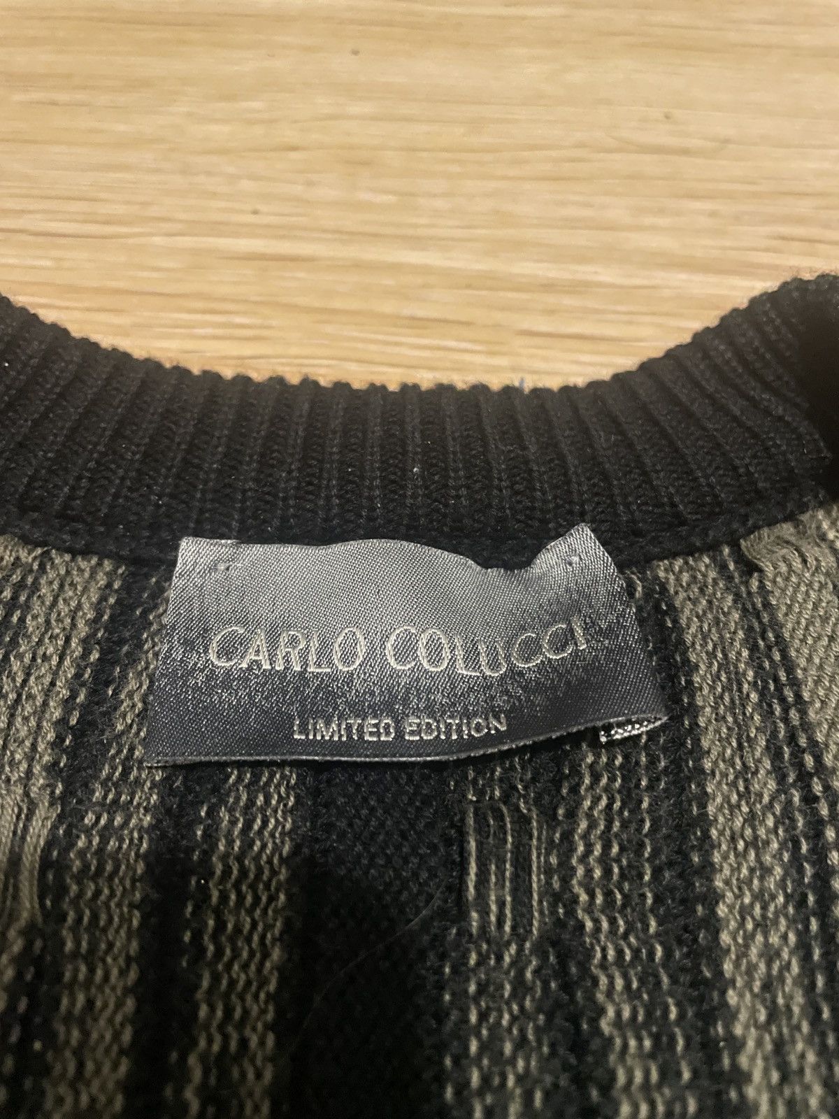 Carlo Colucci 🔥 90s Carlo Colucci 3D Pattern Knit Sweater XXL Coogi Style Size US XXL / EU 58 / 5 - 6 Thumbnail