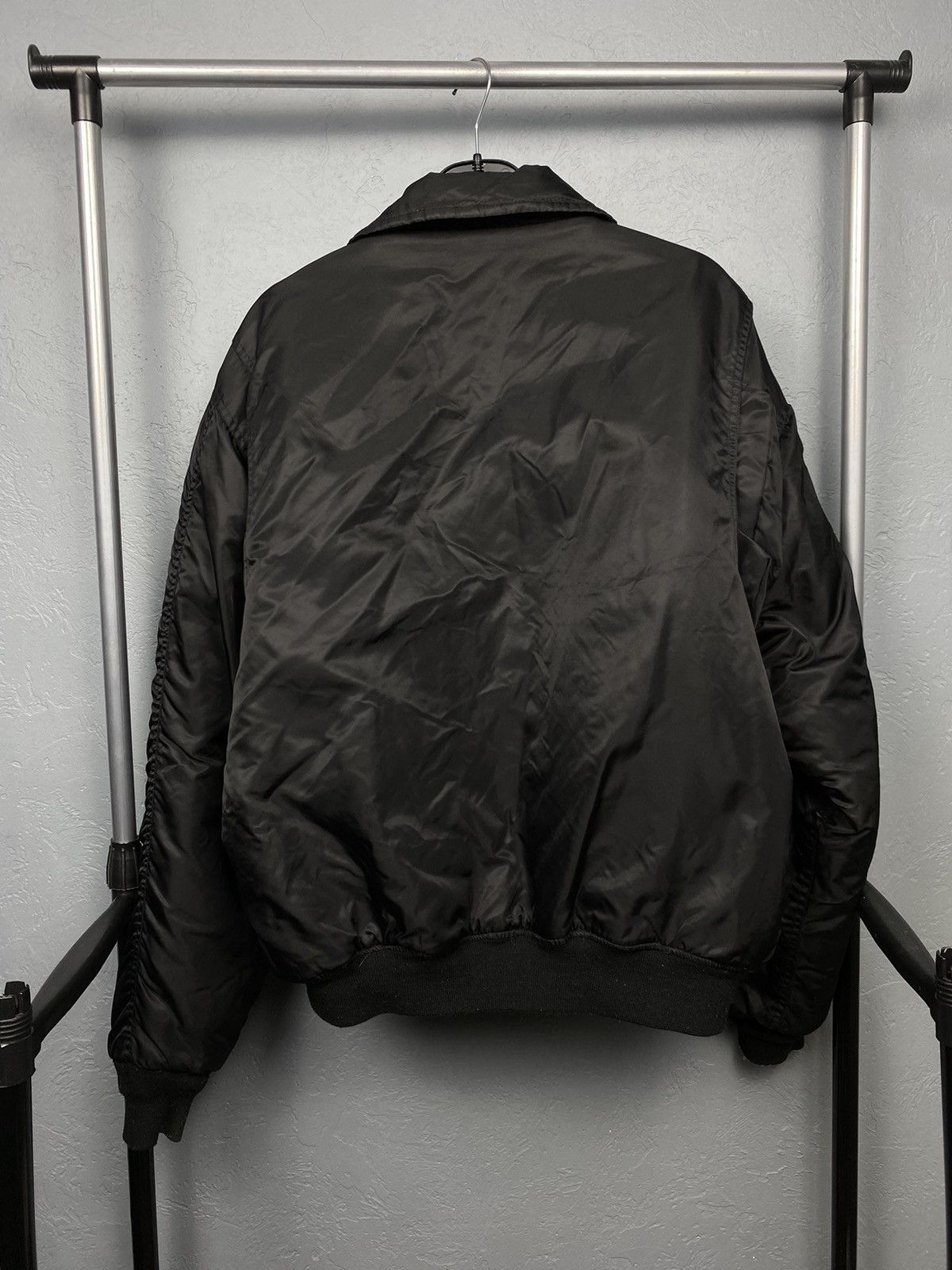 Vintage Helikon-Tex MA1 Pilot Nylon Bomber Air Force Jacket Vintage Size US L / EU 52-54 / 3 - 9 Thumbnail