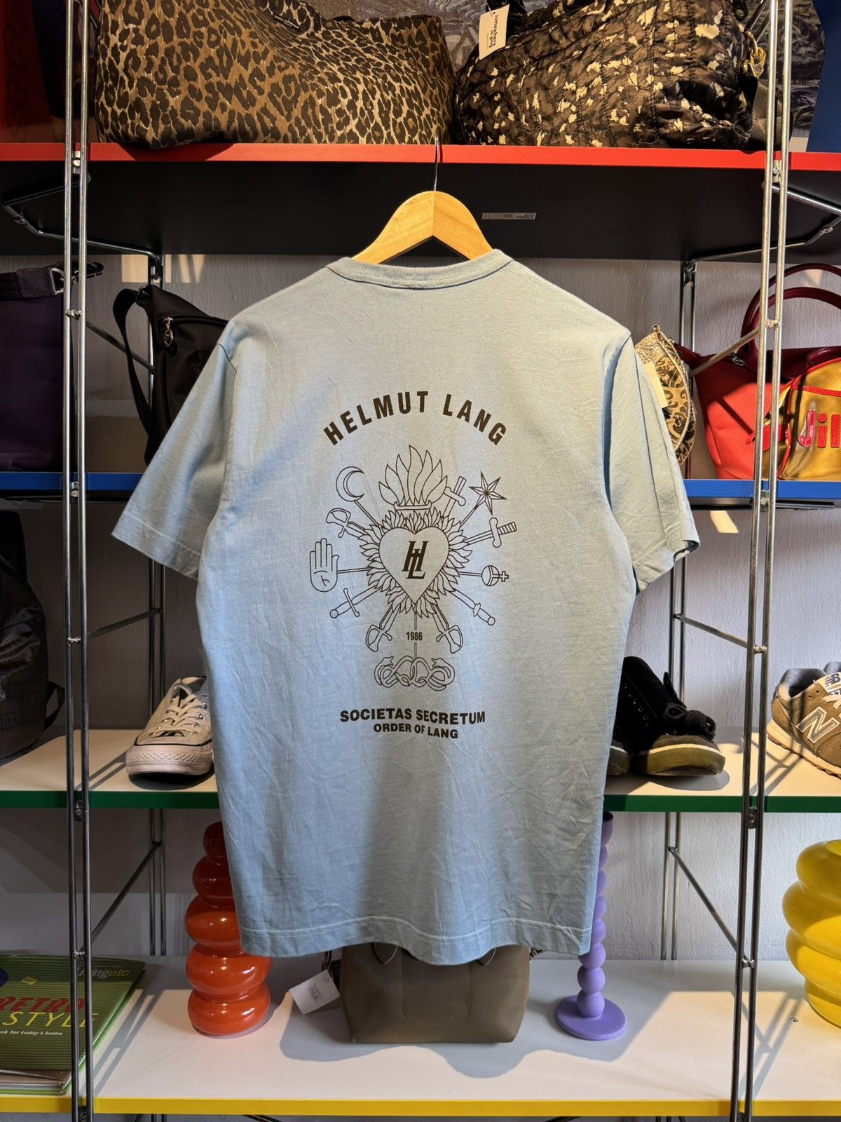 Helmut Lang HelmutLang 'Societas Secretum' Crewneck Size US S / EU 44-46 / 1 - 1 Thumbnail