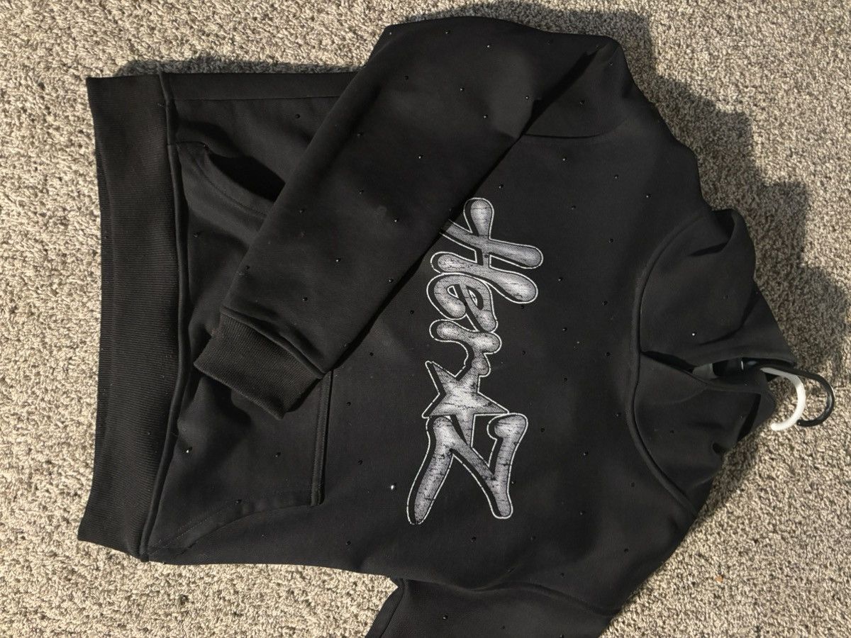 Other Heroz black rhinestone hoodie Size US S / EU 44-46 / 1 - 1 Thumbnail