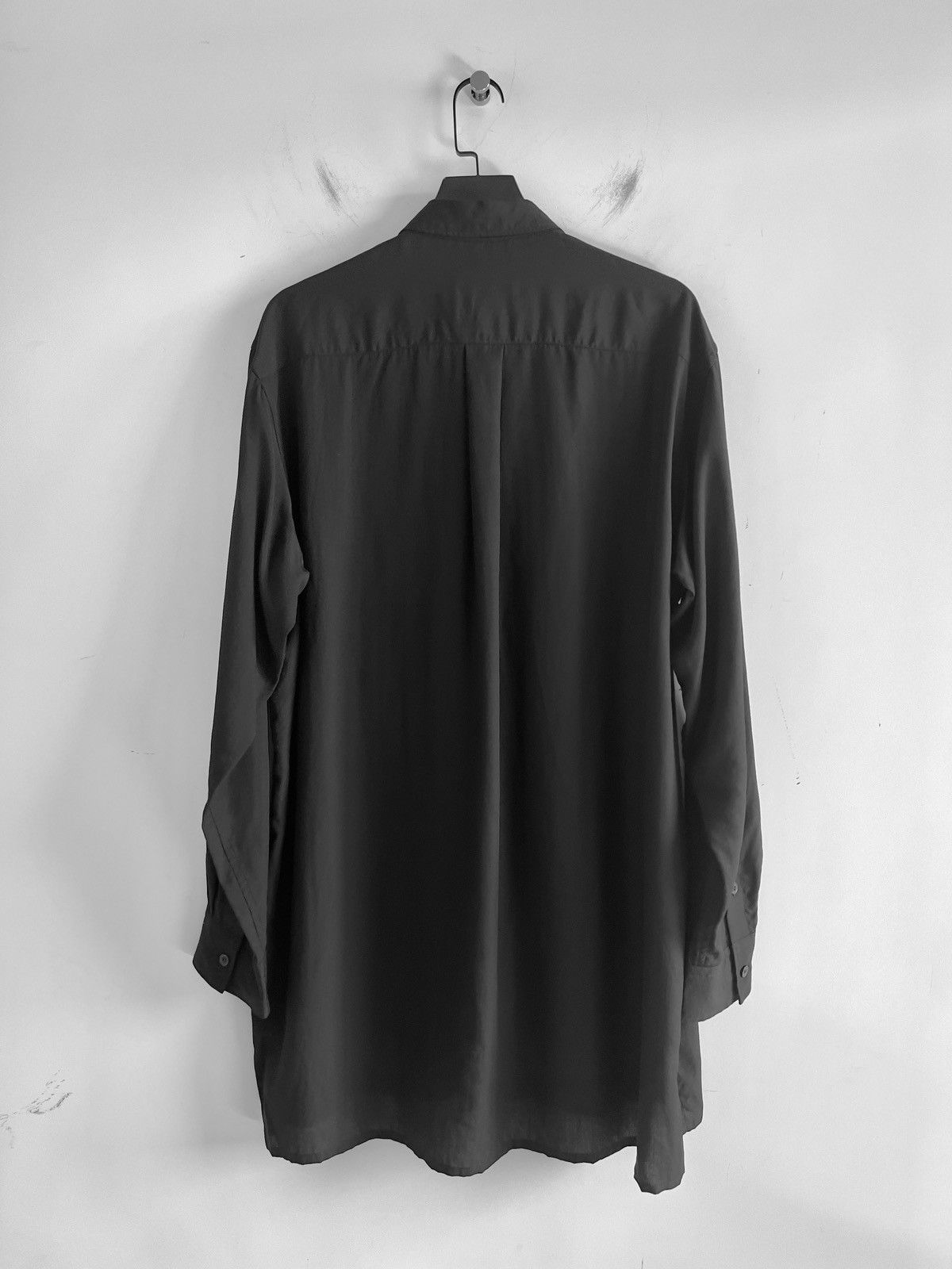 Yohji Yamamoto Yohji Yamamoto Pour Homme - CELLULOSE DOUBLE LAYERED SHIRT Size US XL / EU 56 / 4 - 3 Thumbnail